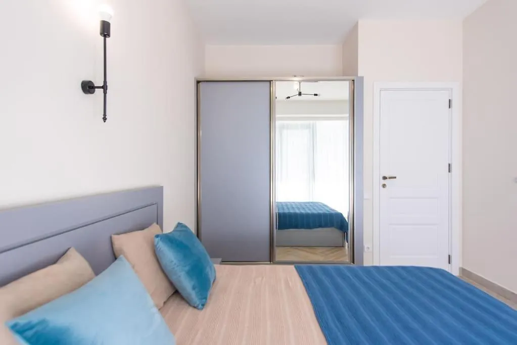 Gg Home - New, Cozy 1-Bedroom Apartment In Domus Tbilisi 0*,